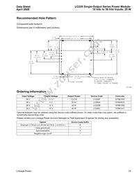 LC020A Datasheet Page 15