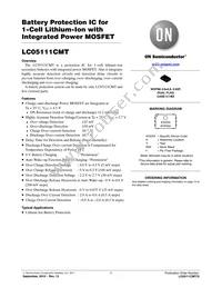 LC05111C23MTTTG Datasheet Cover