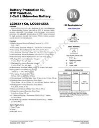 LC05511Z04XATBG Datasheet Cover