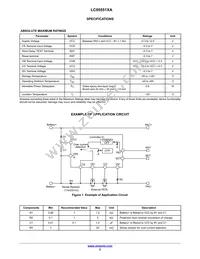 LC05551Z01XATBG Datasheet Page 2
