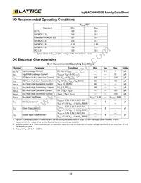 LC4128ZE-7TCN100I Datasheet Page 19