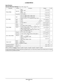 LC450210PCH-T3 Datasheet Page 2