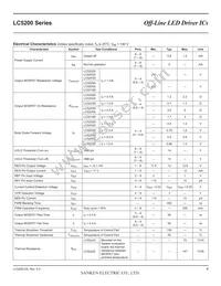 LC5205S Datasheet Page 4