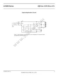 LC5205S Datasheet Page 7