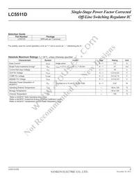 LC5511D Datasheet Page 2