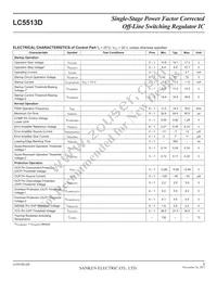 LC5513D Datasheet Page 3