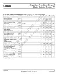 LC5523D Datasheet Page 3