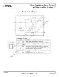 LC5523D Datasheet Page 6