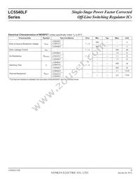 LC5549LF Datasheet Page 4