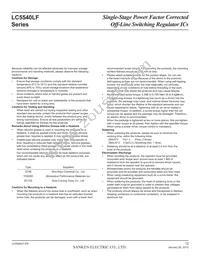 LC5549LF Datasheet Page 12