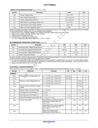 LC717A30UJ-AH Datasheet Page 7