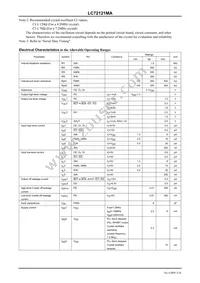 LC72121MA-AH Datasheet Page 3