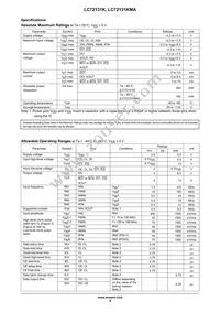 LC72131KMA-AE Datasheet Page 2