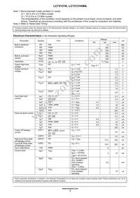LC72131KMA-AE Datasheet Page 3