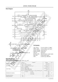 LC72191JMA-AH Datasheet Page 3