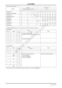 LC74736PT-E Datasheet Page 15