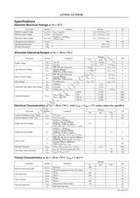 LC74761M-9006-E Datasheet Page 2