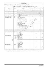 LC749402BG-TLM-H Datasheet Page 3