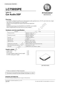 LC75055PE-6158-H Datasheet Cover