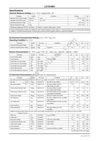 LC75106V-TLM-H Datasheet Page 2