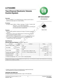 LC75344MD-AH Datasheet Cover