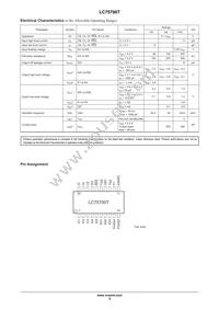 LC75700TS-TLM-E Datasheet Page 3