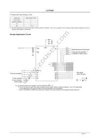 LC75700TS-TLM-E Datasheet Page 13