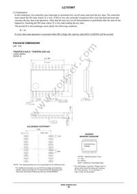 LC75700TS-TLM-E Datasheet Page 16