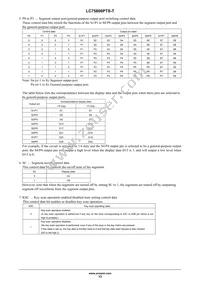 LC75806PTS-T-H Datasheet Page 13