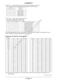LC75806PTS-T-H Datasheet Page 14