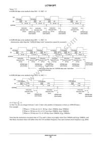 LC75812PT-8565-H Datasheet Page 22