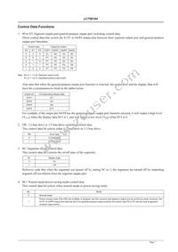 LC75814V-TLM-E Datasheet Page 7