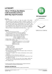 LC75818PT-8560-H Datasheet Cover
