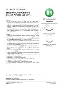 LC75832E-E Datasheet Cover