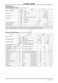 LC75832W-TBM-E Datasheet Page 2