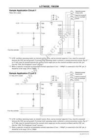 LC75832W-TBM-E Datasheet Page 21
