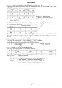 LC75839PWS-H Datasheet Page 14