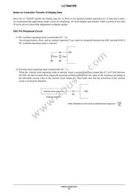 LC75841PE-H Datasheet Page 17