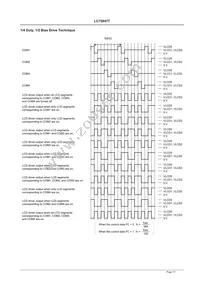 LC75847TS-E Datasheet Page 19