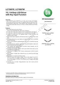 LC75857W-E Datasheet Cover