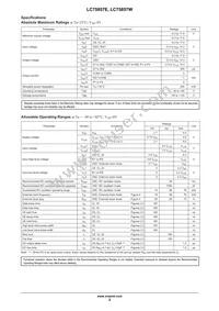 LC75857W-E Datasheet Page 2