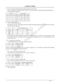 LC75857W-E Datasheet Page 13