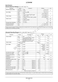 LC75878W-E Datasheet Page 2