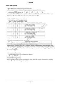 LC75878W-E Datasheet Page 19