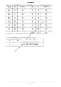 LC75890W-2H Datasheet Page 21