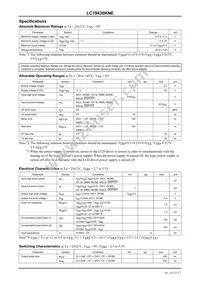 LC79430KNE-E Datasheet Page 2