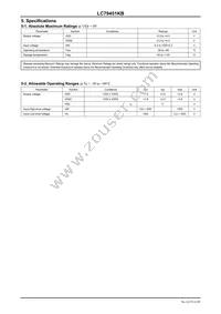 LC79451KB-X2T Datasheet Page 6