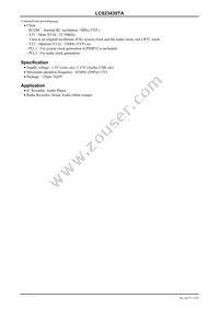 LC823430TA-2H Datasheet Page 3