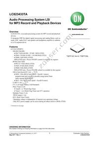 LC823433TAK-2H Datasheet Cover