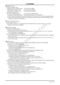 LC87F0808AUQFPTLM-H Datasheet Page 4